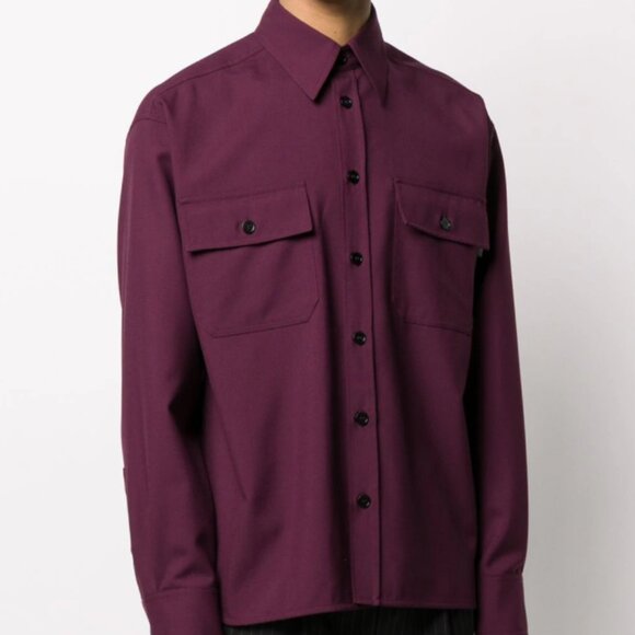 BNWT AW20 MARNI CHEST POCKET CHORE SHIRT 48 - Picture 14 of 14